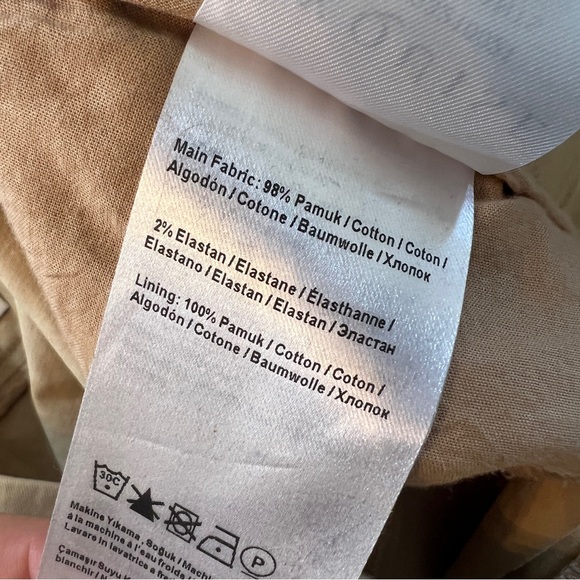 ANTHROPOLOGIE Exquise barrel chino trousers in cedar - Picture 5 of 9